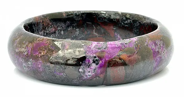 Natural Sugilite Bangle Bracelet