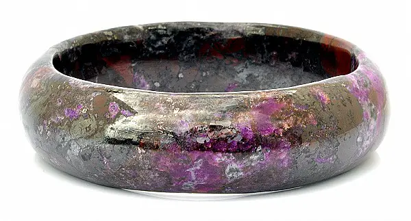 Natural Sugilite Bangle Bracelet