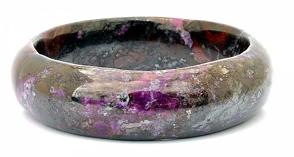 Natural Sugilite Bangle Bracelet