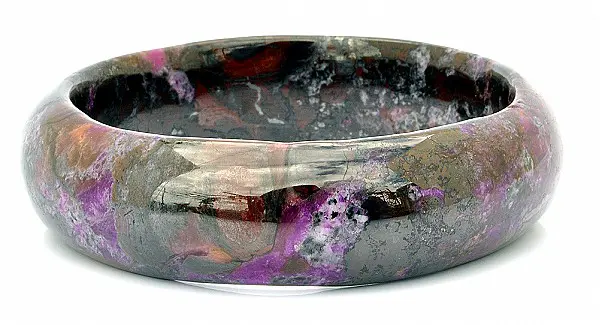 Natural Sugilite Bangle Bracelet