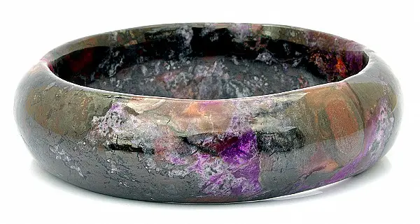 Natural Sugilite Bangle Bracelet