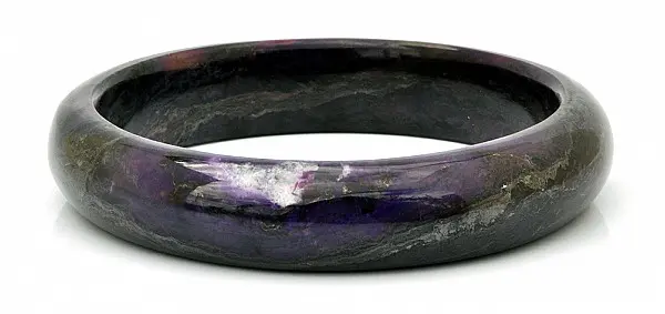 Natural Sugilite Bangle Bracelet