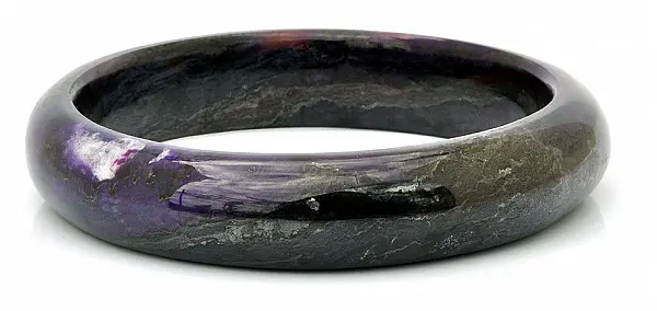 Natural Sugilite Bangle Bracelet