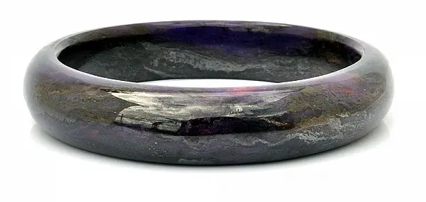 Natural Sugilite Bangle Bracelet