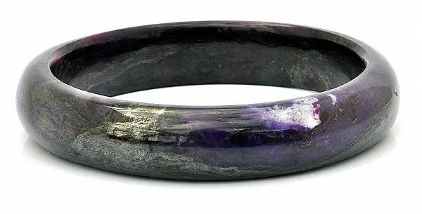 Natural Sugilite Bangle Bracelet