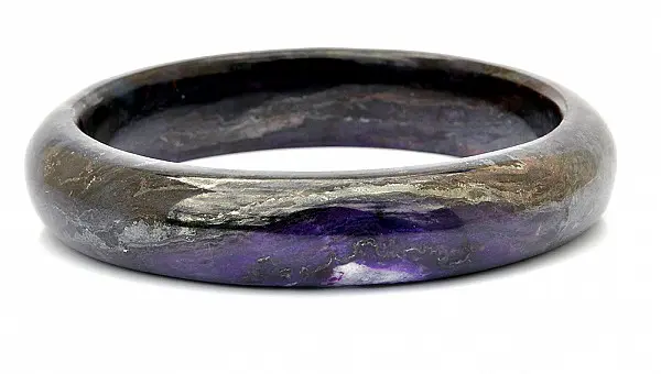 Natural Sugilite Bangle Bracelet