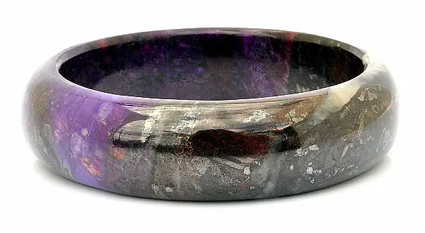 Natural Sugilite Bangle Bracelet