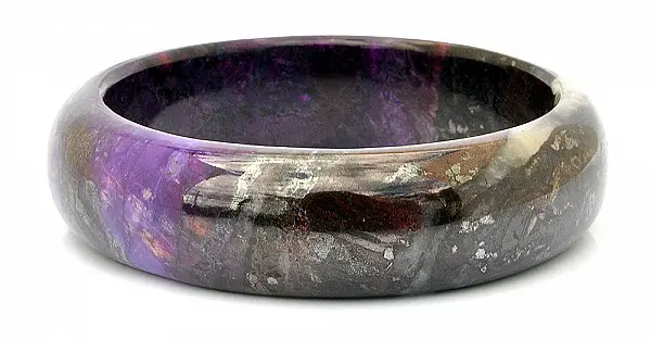 Natural Sugilite Bangle Bracelet