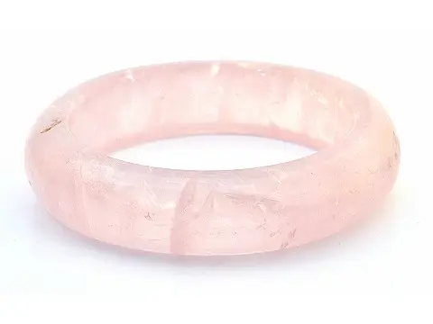 Rose Quartz Bangle Bracelet