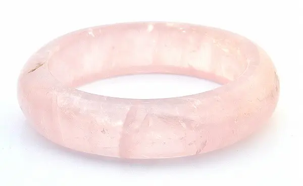 Rose Quartz Bangle Bracelet