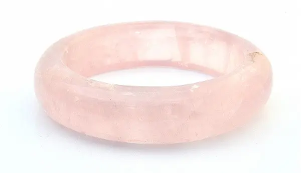 Rose Quartz Bangle Bracelet