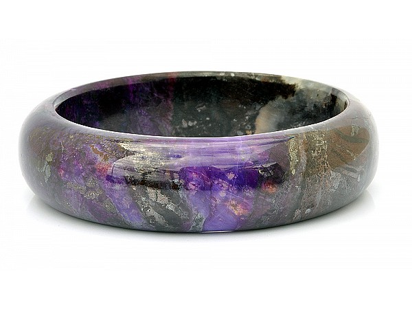 Natural Sugilite Bangle Bracelet