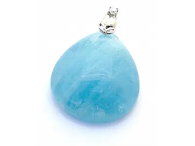 海水藍寶墜