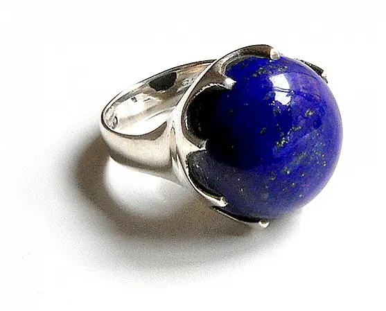 Lapis Lazuli silver Ring