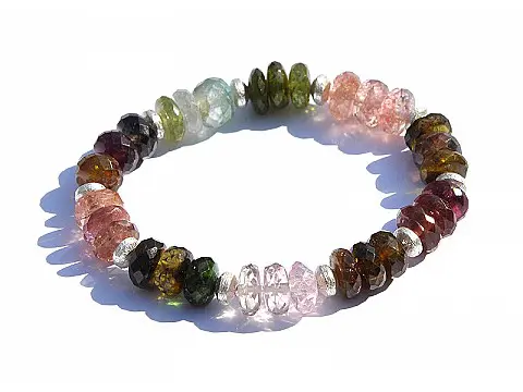 Tourmaline faceted Bracelet