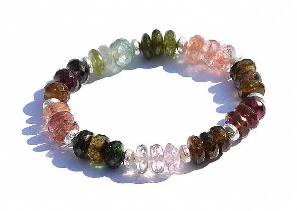 Tourmaline faceted Bracelet