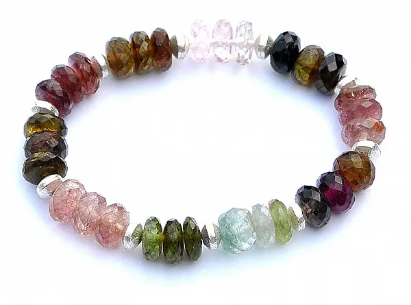 Tourmaline faceted Bracelet