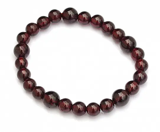 Garnet Beads Bracelet