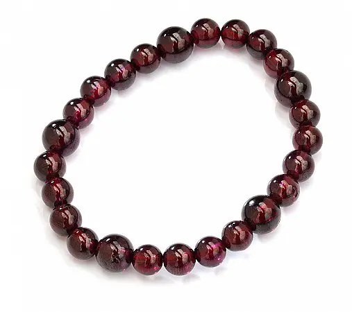 Garnet Beads Bracelet