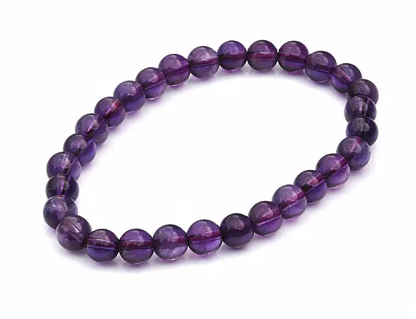 Amethyst Beads Bracelet