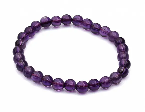 Amethyst Beads Bracelet