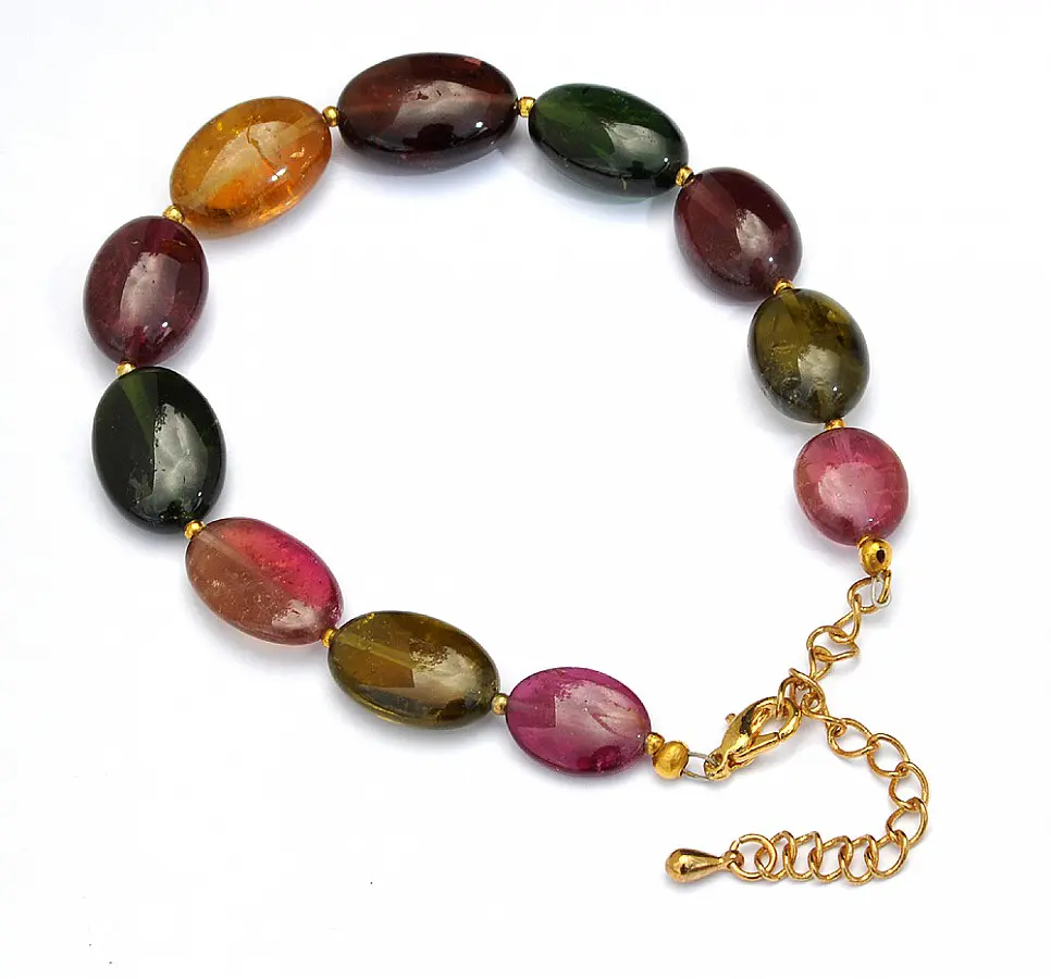 Beautiful High Quality Genuine Tourmaline Bracelet