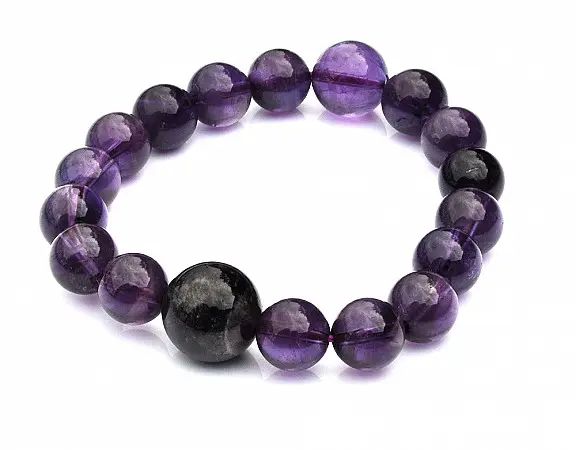 Amethyst Beads Bracelet