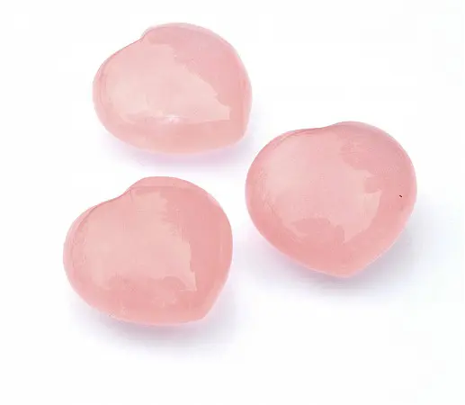 Rose Quartz Heart