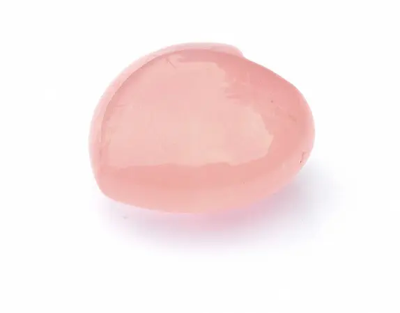 Rose Quartz Heart