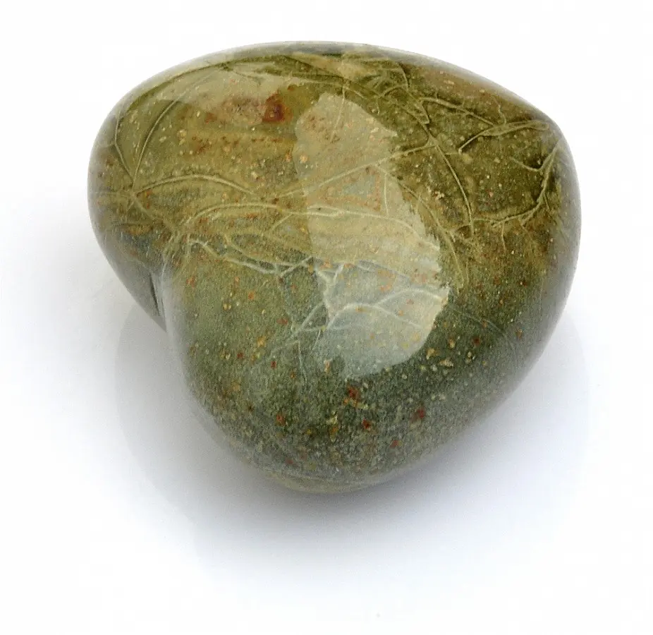 Ocean Jasper Heart