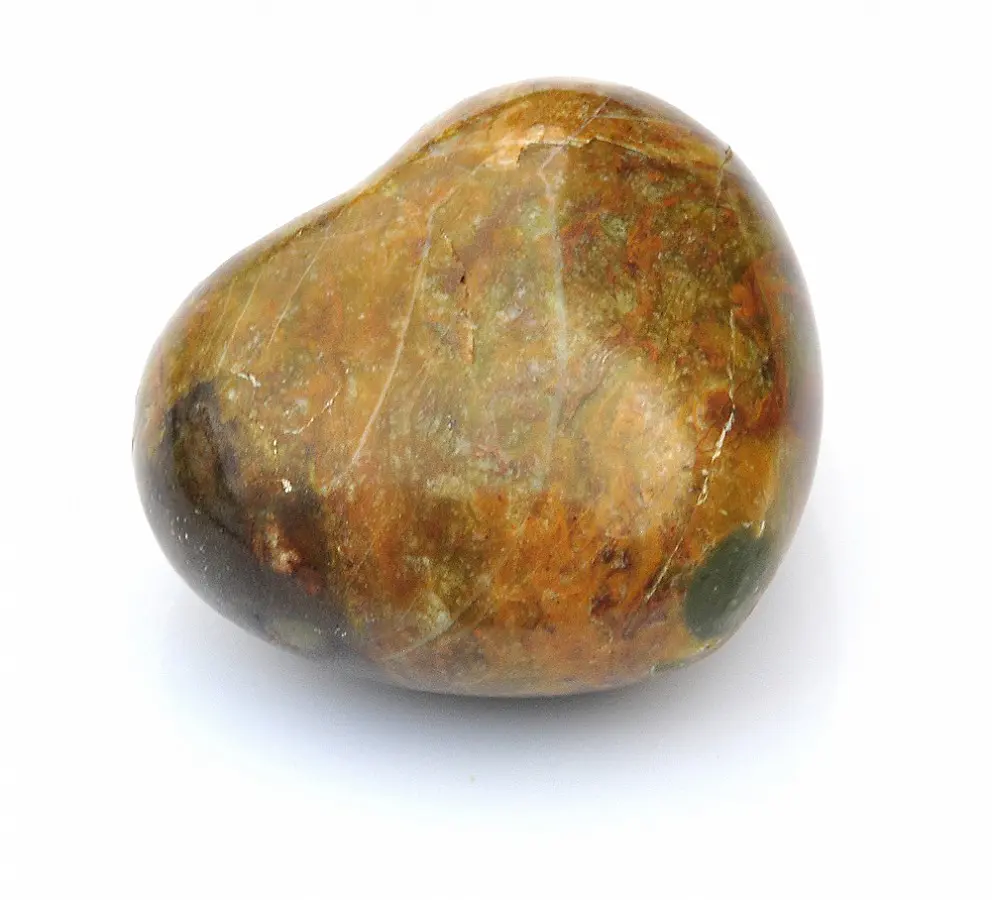 Green Opal Heart