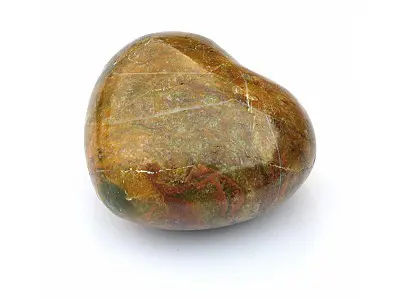 Green Opal Heart