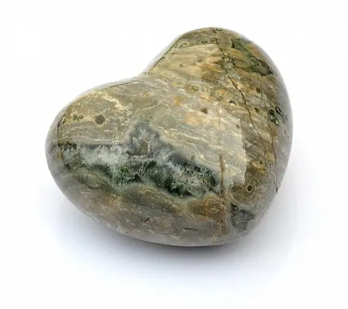 Ocean Jasper Heart