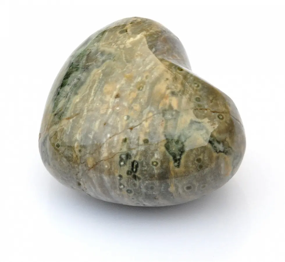 Ocean Jasper Heart