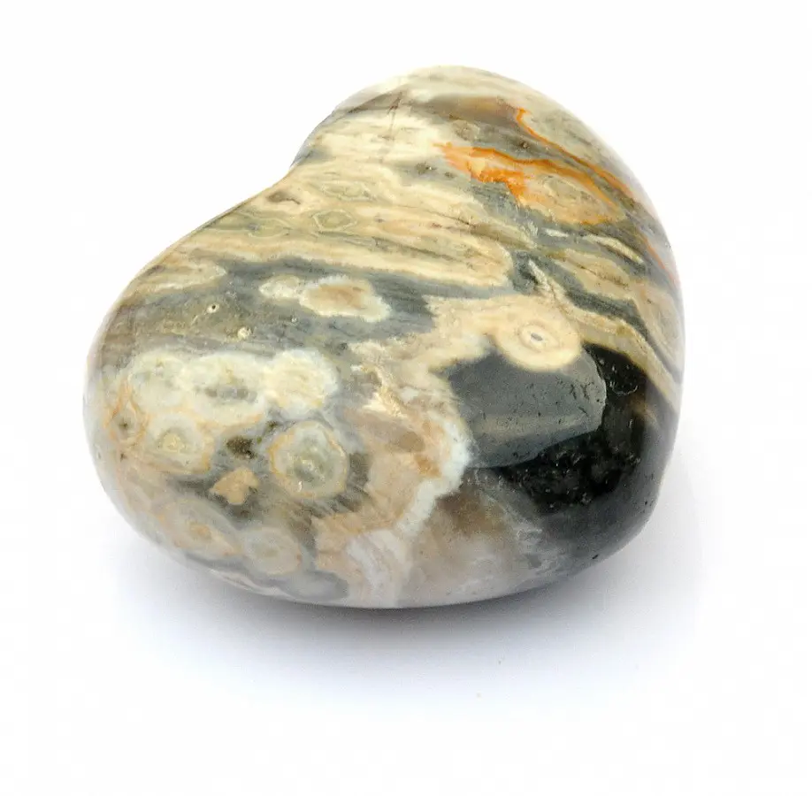 Ocean Jasper Heart