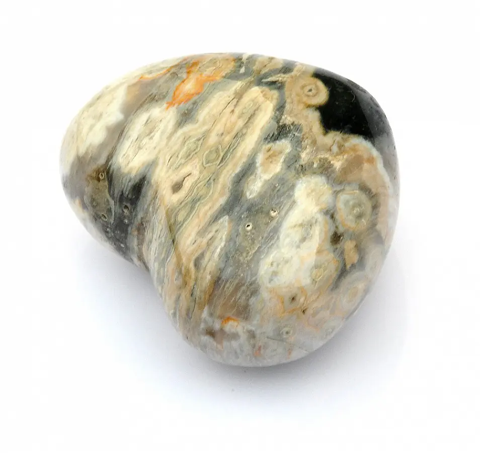 Ocean Jasper Heart