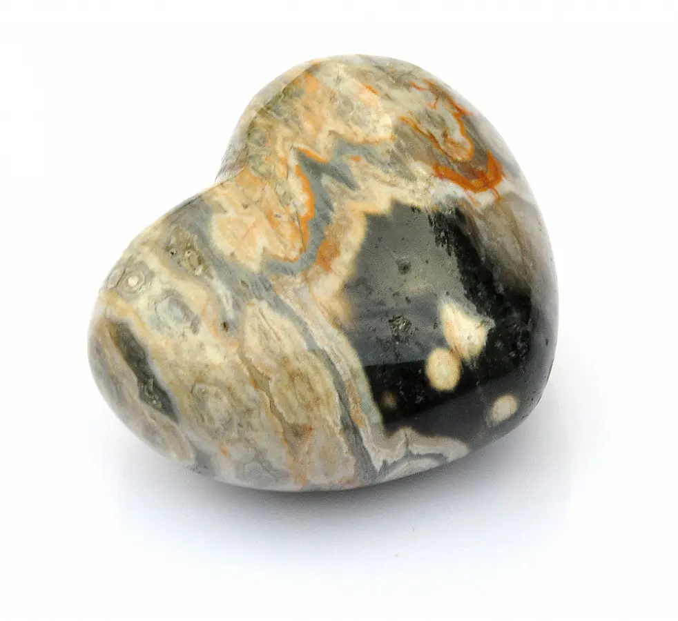 Ocean Jasper Heart