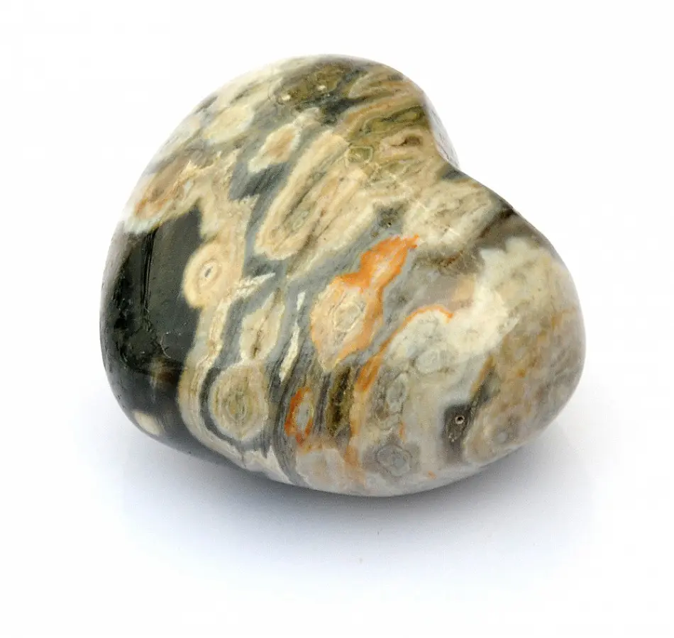 Ocean Jasper Heart