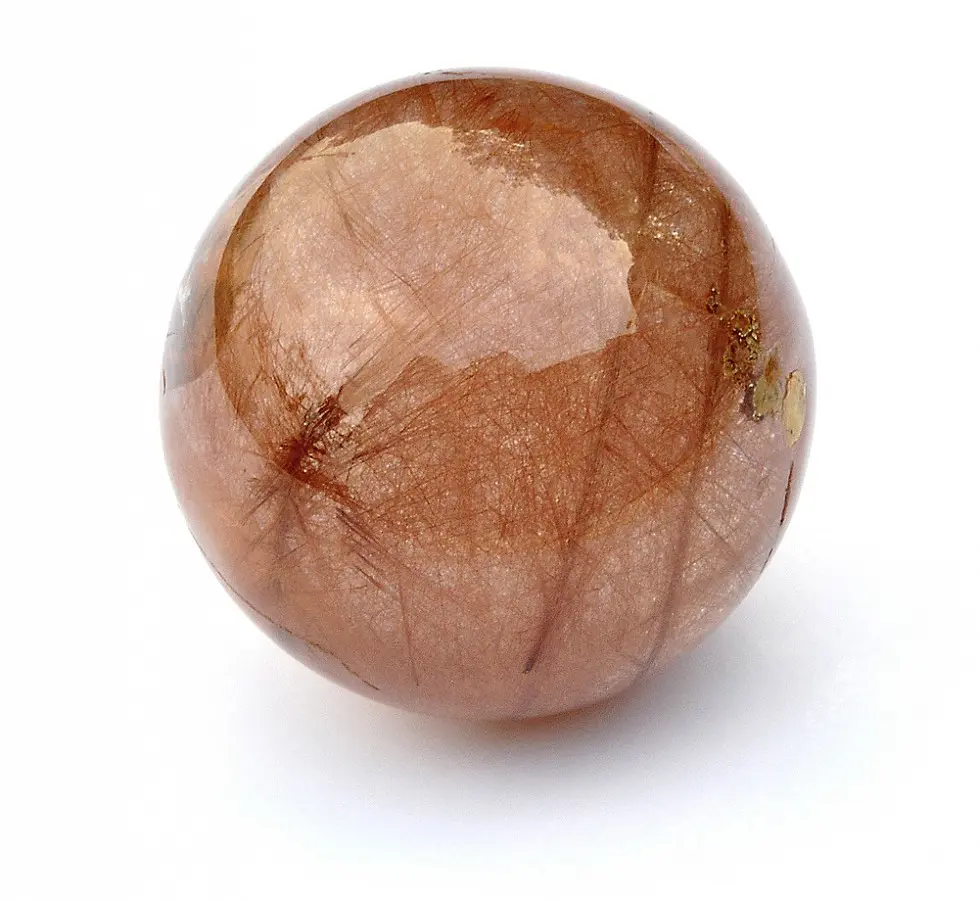 red Rutile Sphere