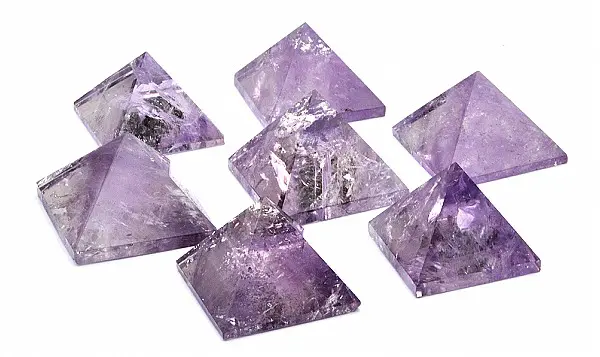 Amethyst Pyramids