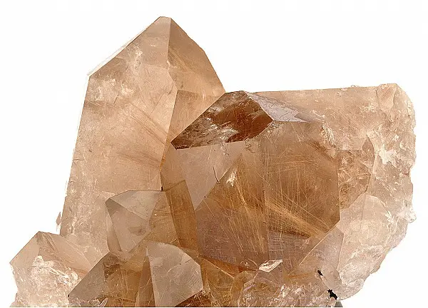 Rutilated Quartz Cluster