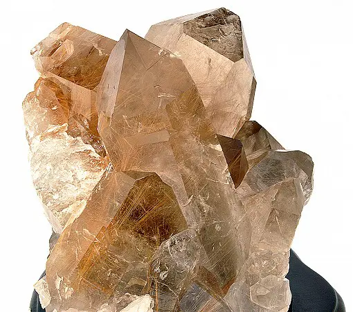 Rutilated Quartz Cluster