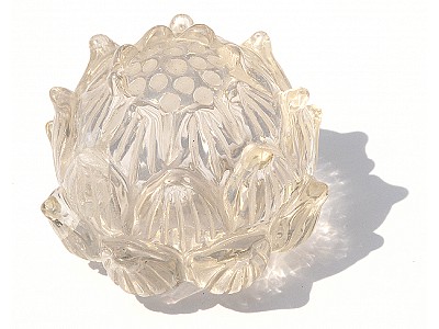 Clear Quartz Lotus