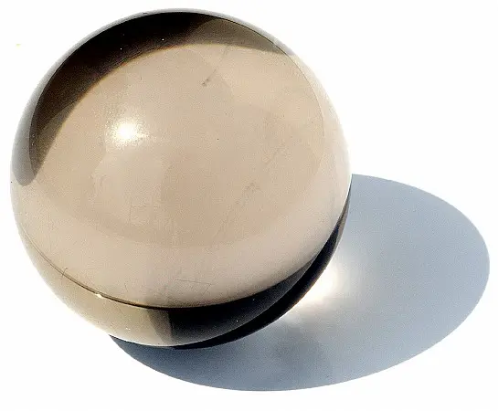 Genuine AAAA Rutilated Smoky Quartz Sphere