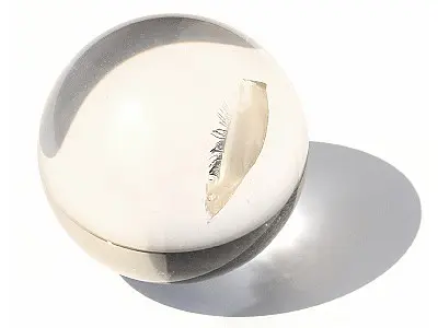 Genuine Clear Quartz Sphere