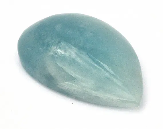 Aquamarine Teardrop Pendant