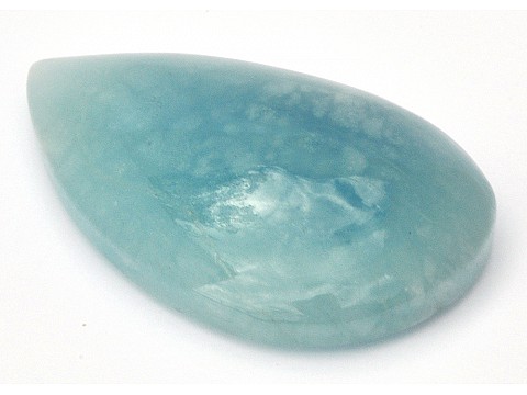 Aquamarine Teardrop Pendant