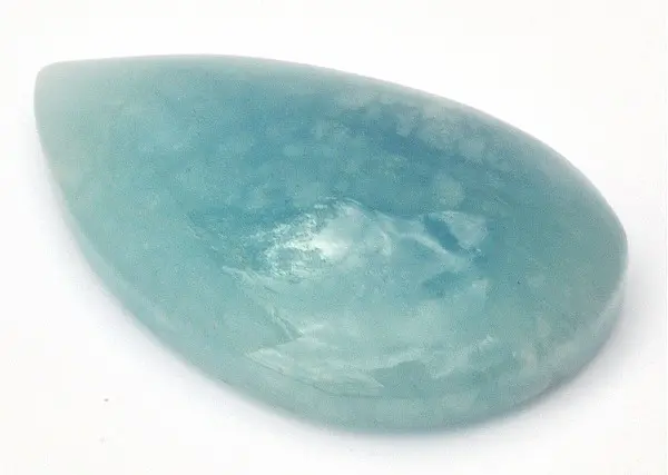 Aquamarine Teardrop Pendant