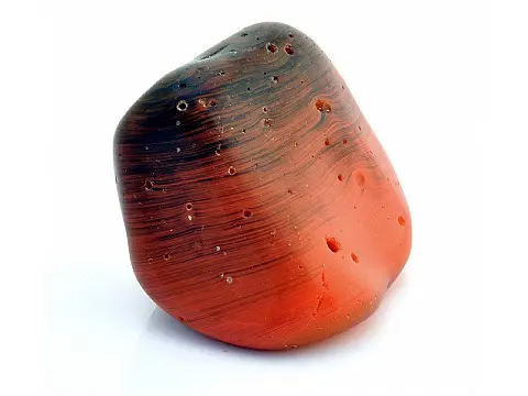 Orange Obsidian Rock