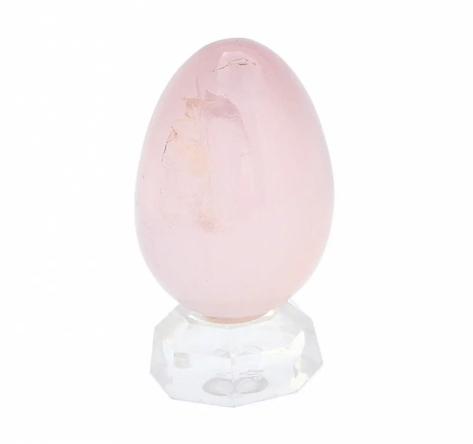 Nature Star Rose Quartz Egg